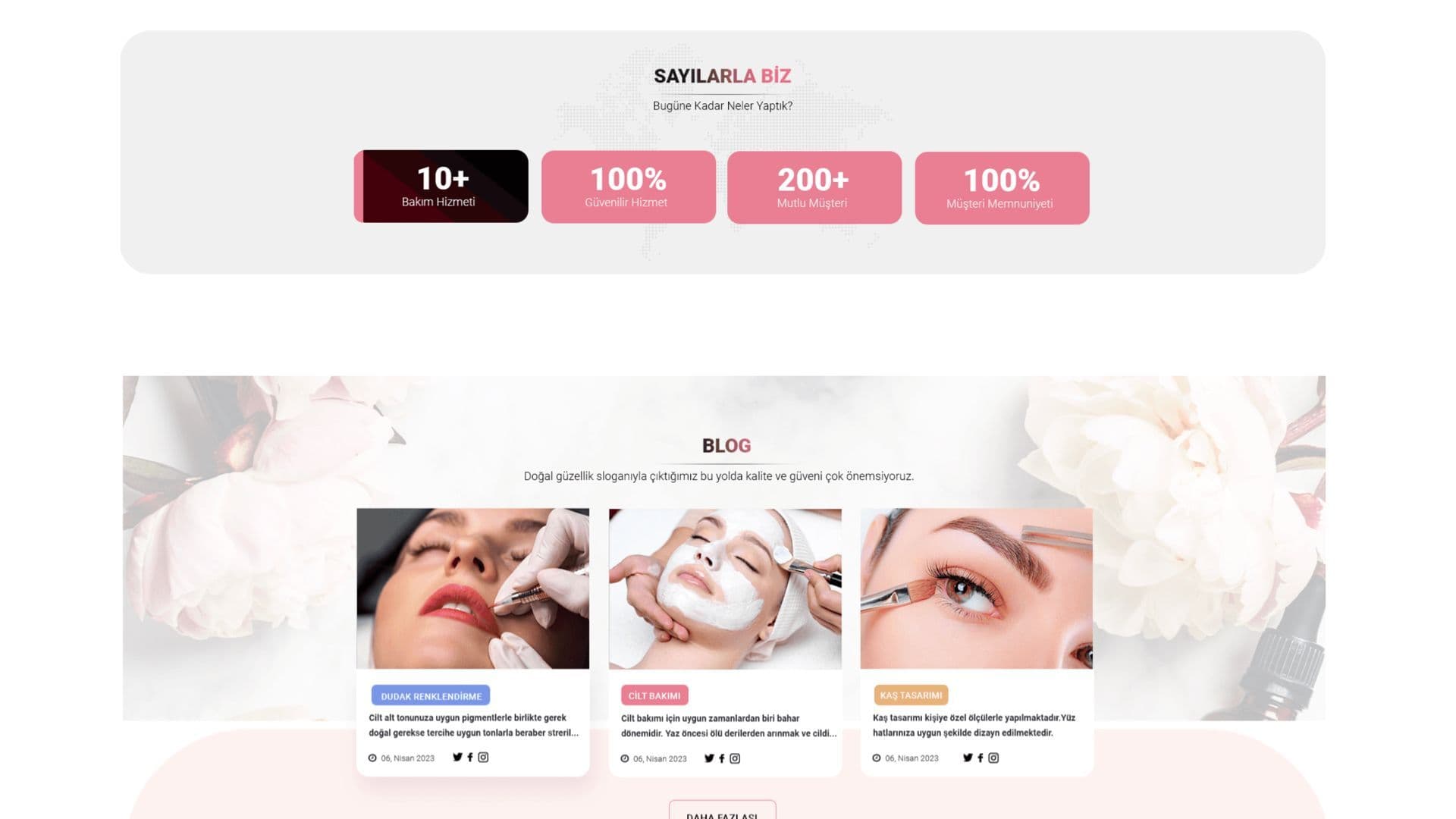 Leyla: Luxury Beauty Products & In-Store Service Booking Website 4