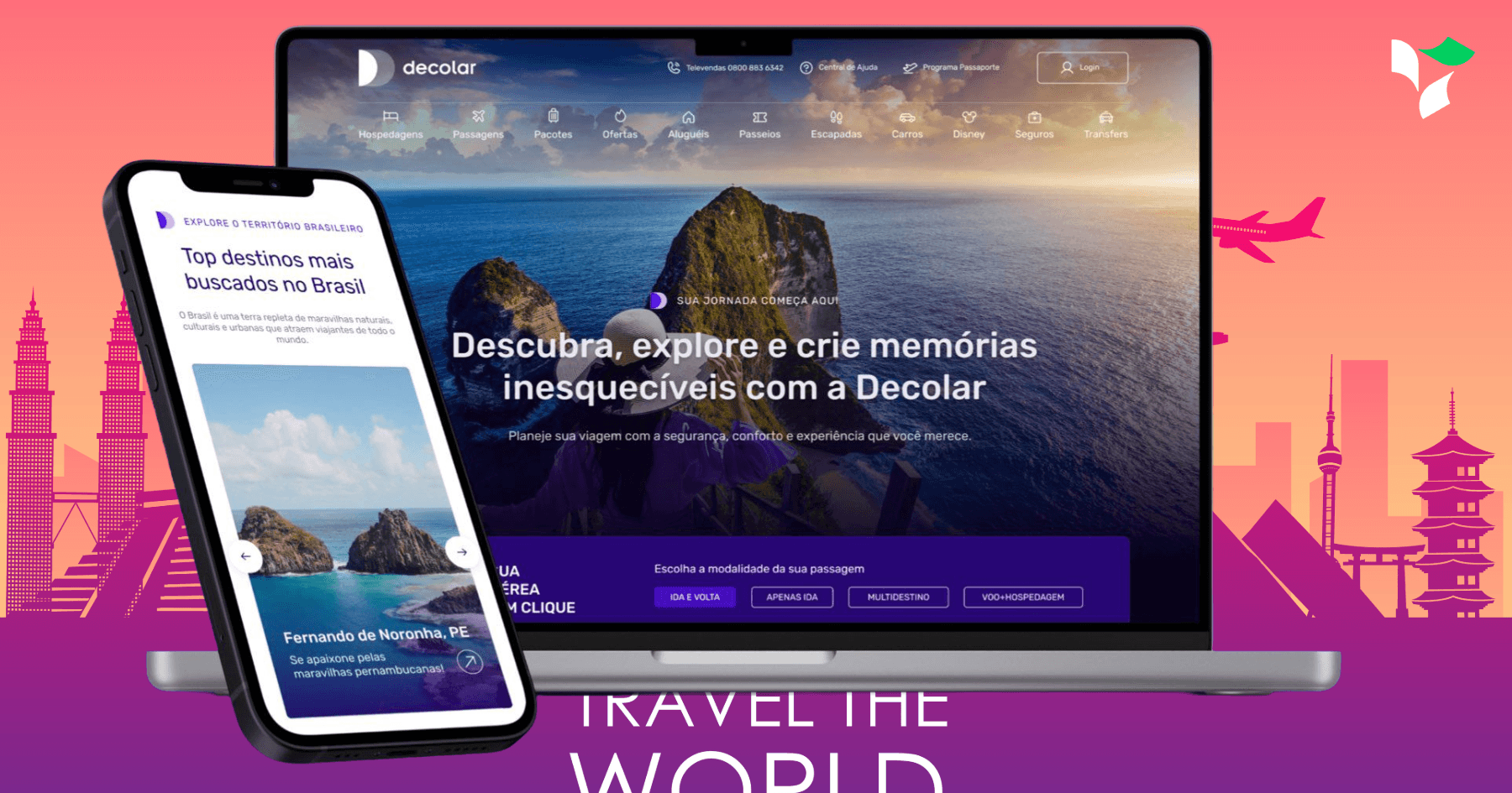 Decolar Travel Booking Website