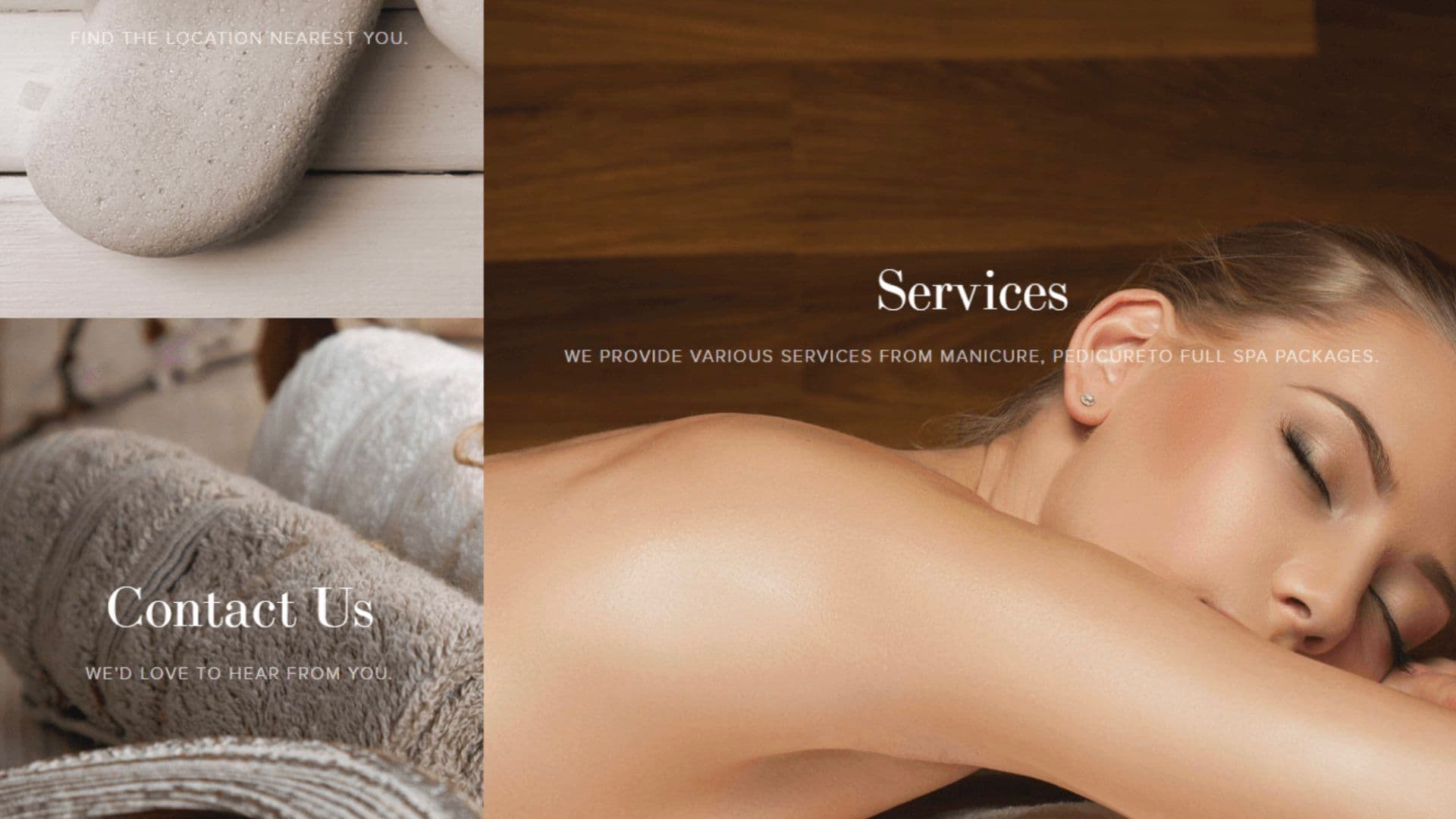 SpaBelles: Elegant Website for a Luxury Spa Experience — Screenshot 3
