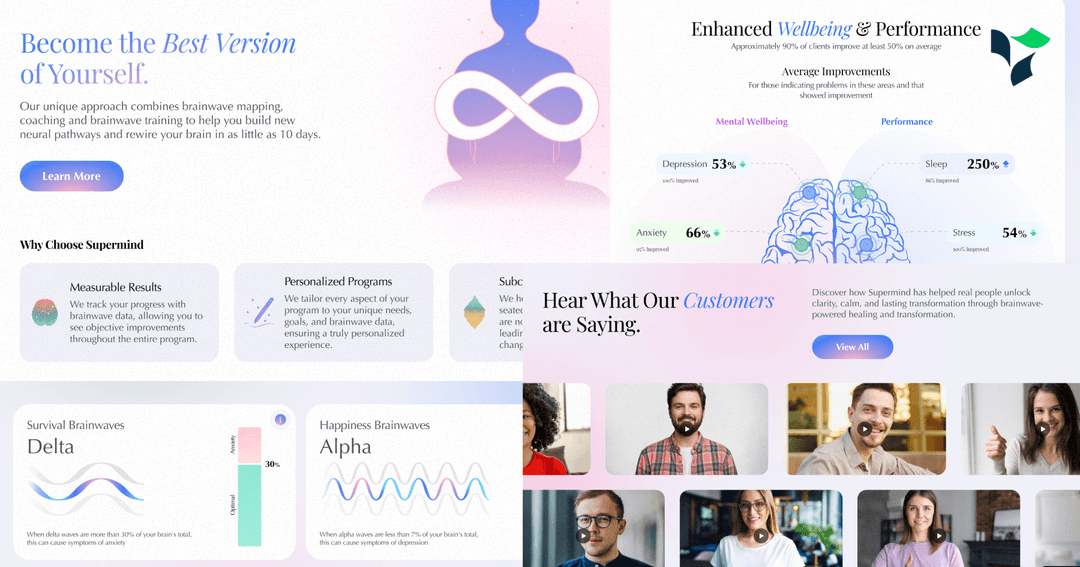 Supermind: Brainwave Mapping & Personalized Mind Training Platform