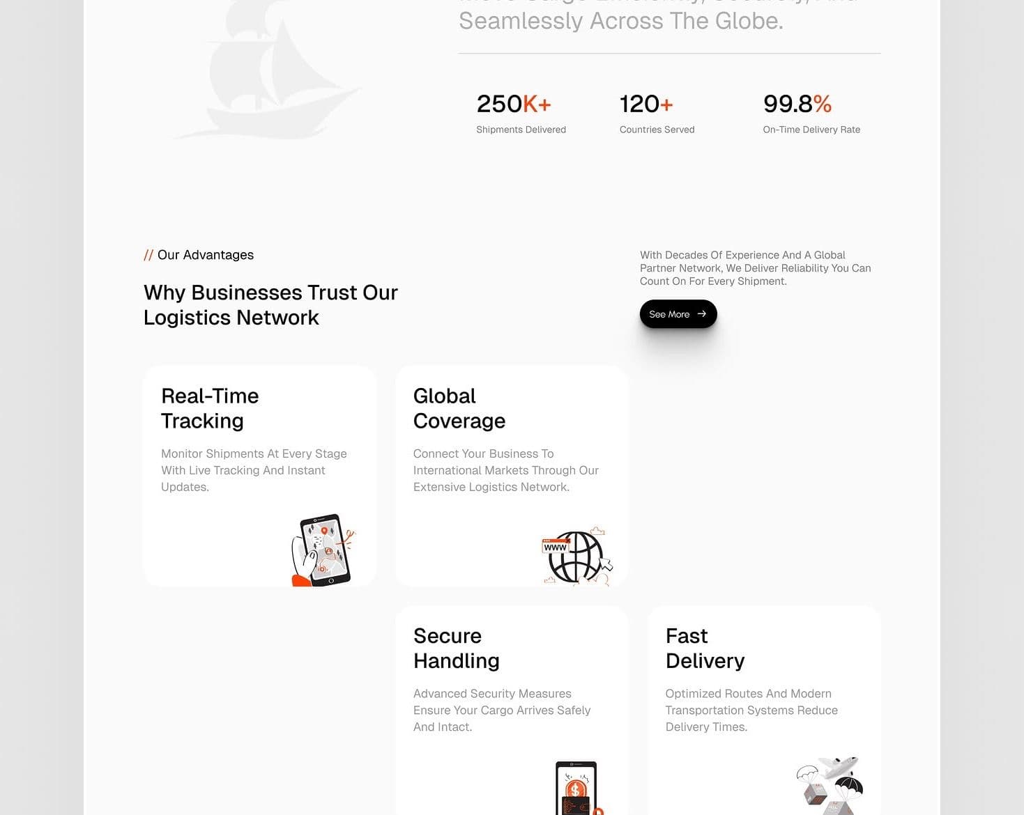 SwiftLogix – Logistics & Shipping Platform — Screenshot 2