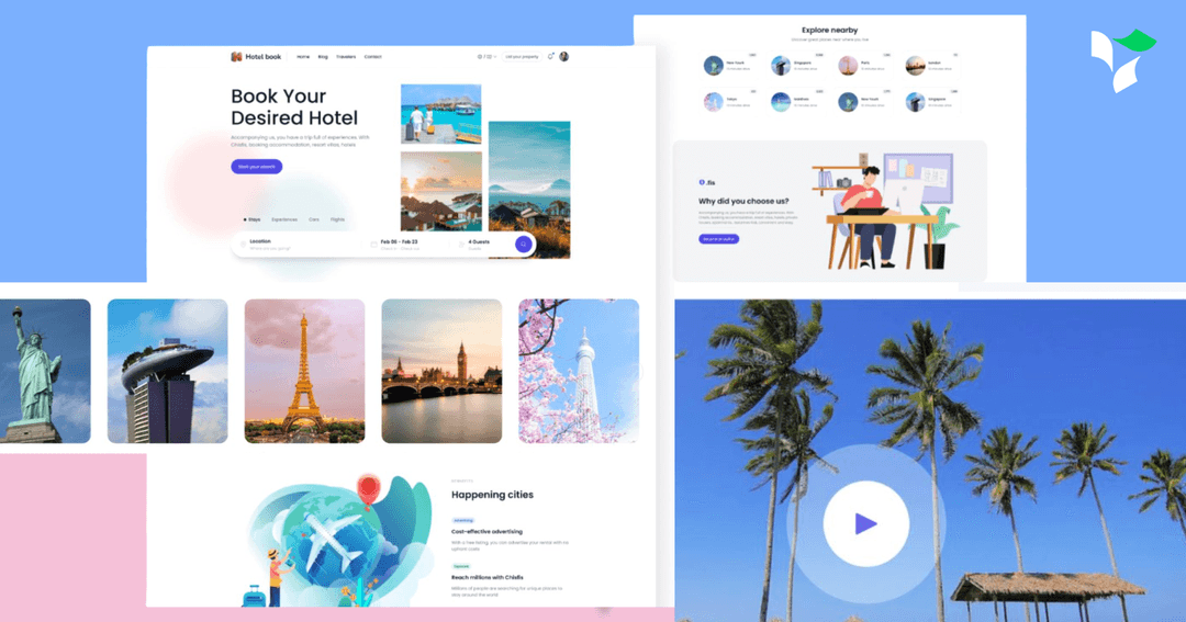 Hotel Book: Hotel & Custom Tour Booking Platform with Travel Add-ons