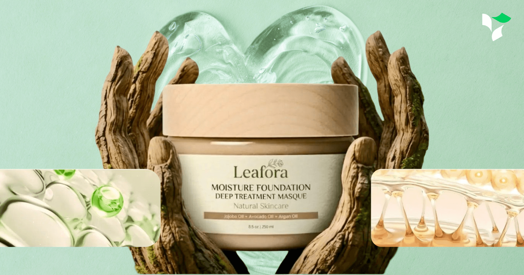 Leafora — Botanical Skincare E-Commerce