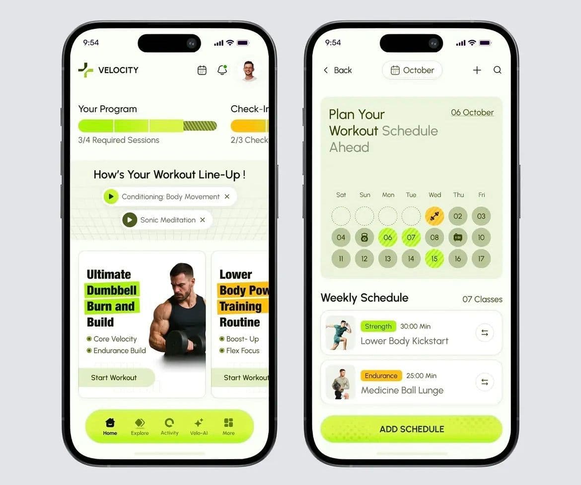 Cross-Platform Fitness App for Personalized Workouts, Progress Tracking & Smart Scheduling 1