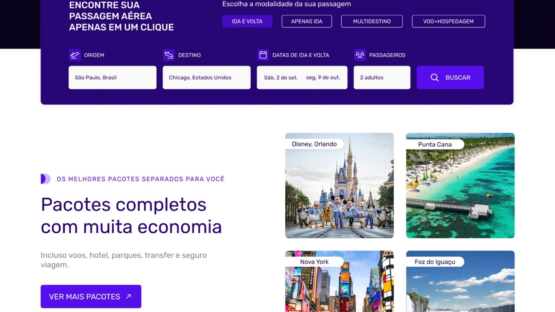 Decolar: Travel Booking Website & WebApp with Smart Search Suggestions — Screenshot 2