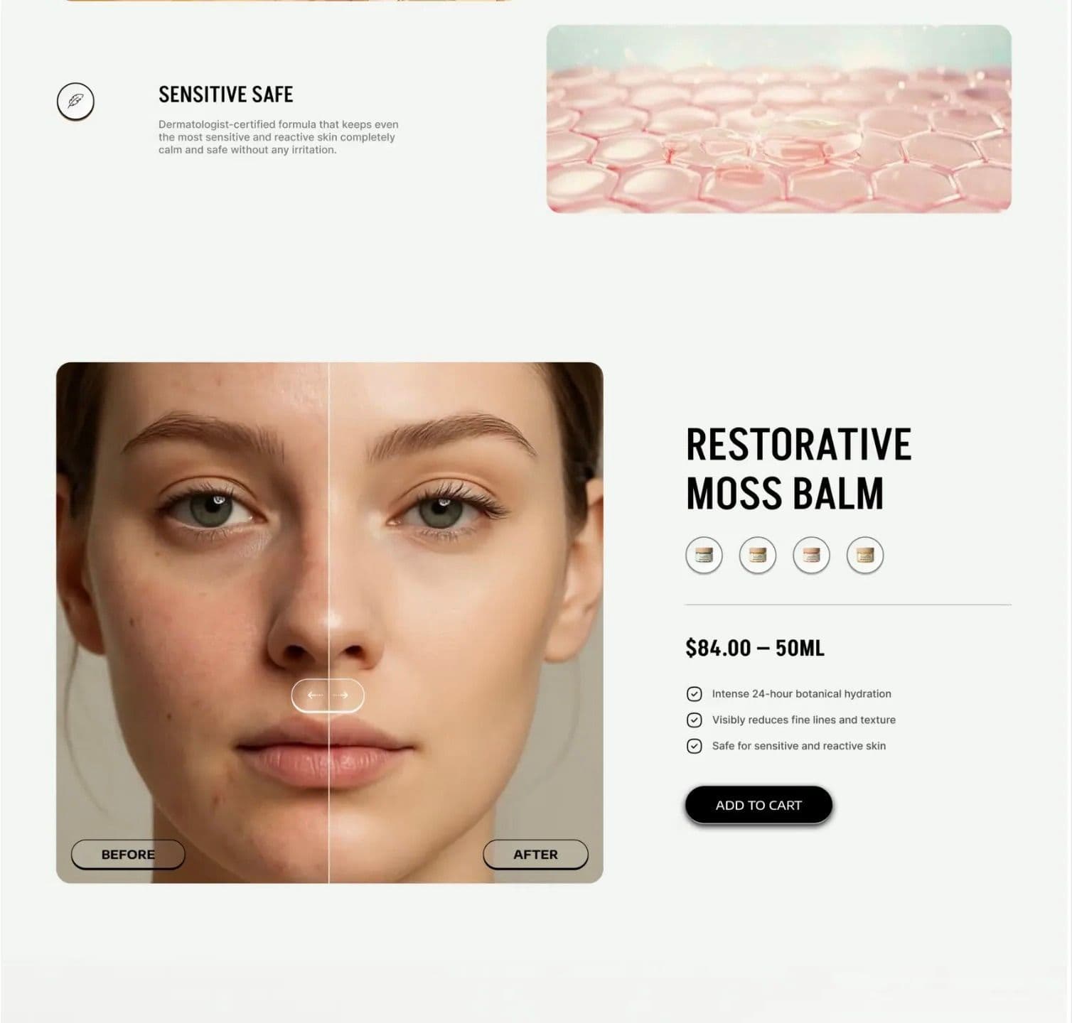 Leafora — Botanical Skincare E-Commerce Website 4