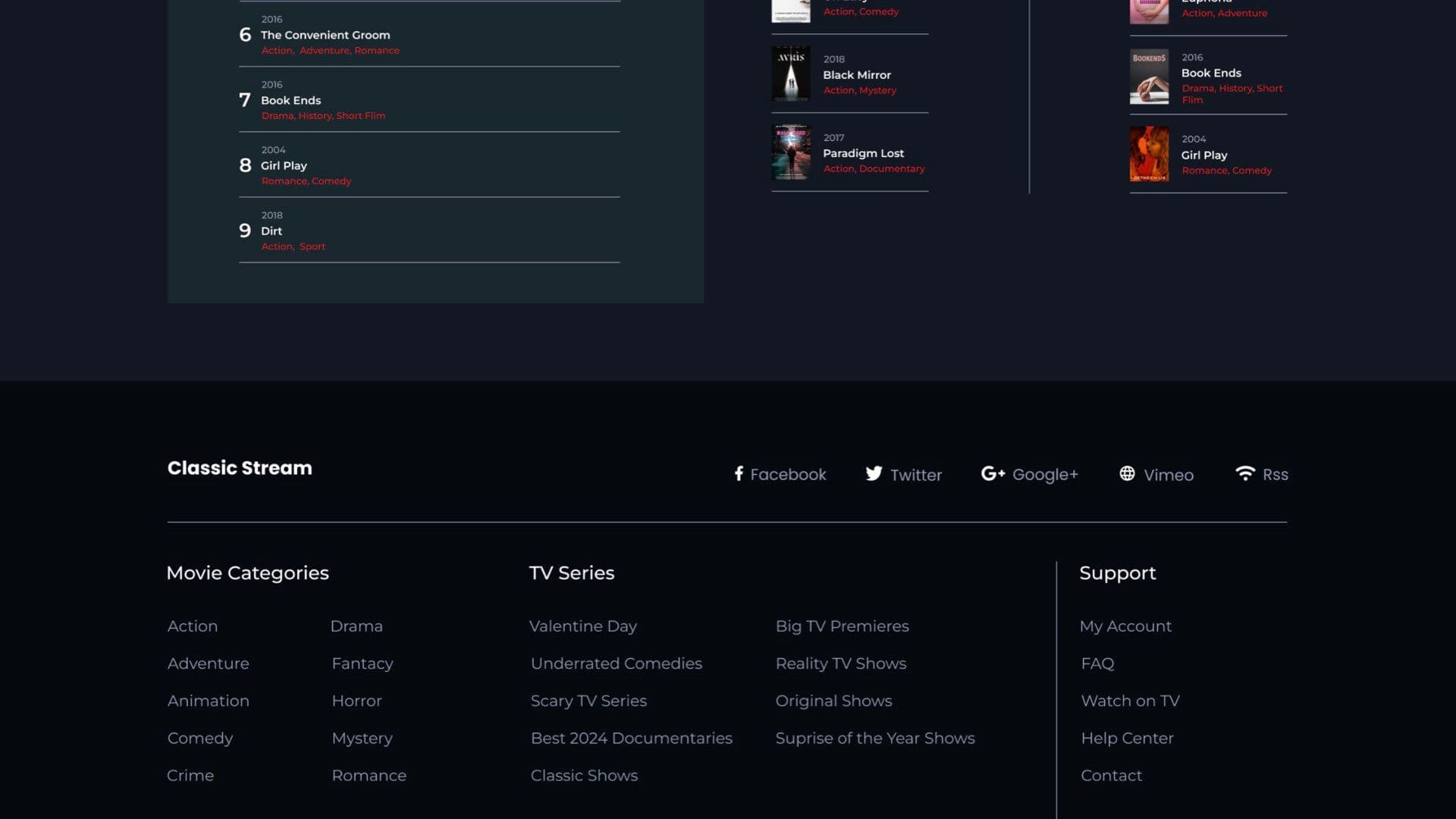 Classic Stream: OTT Platform with Subscriptions & Smart Filters — Screenshot 4