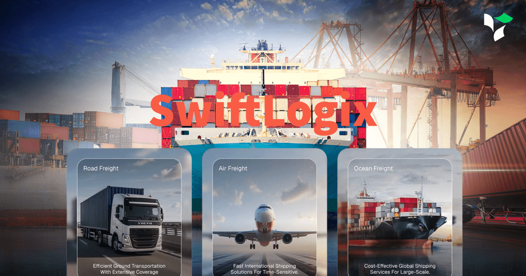 Modern Logistics & Freight Management Website for Global Shipping & Supply Chain Solutions