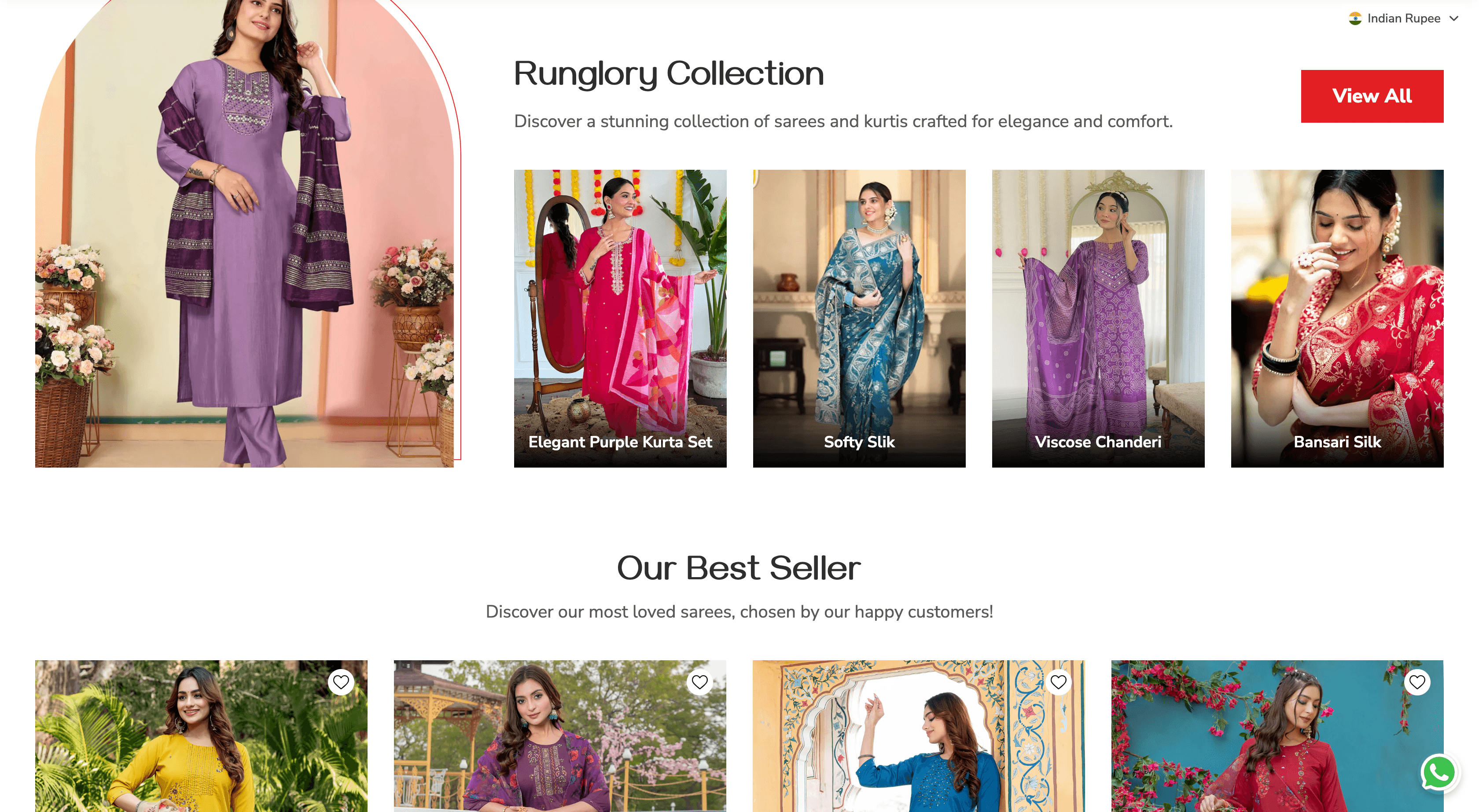 Runglory: Online Fashion Store & E-Commerce Website — Screenshot 2