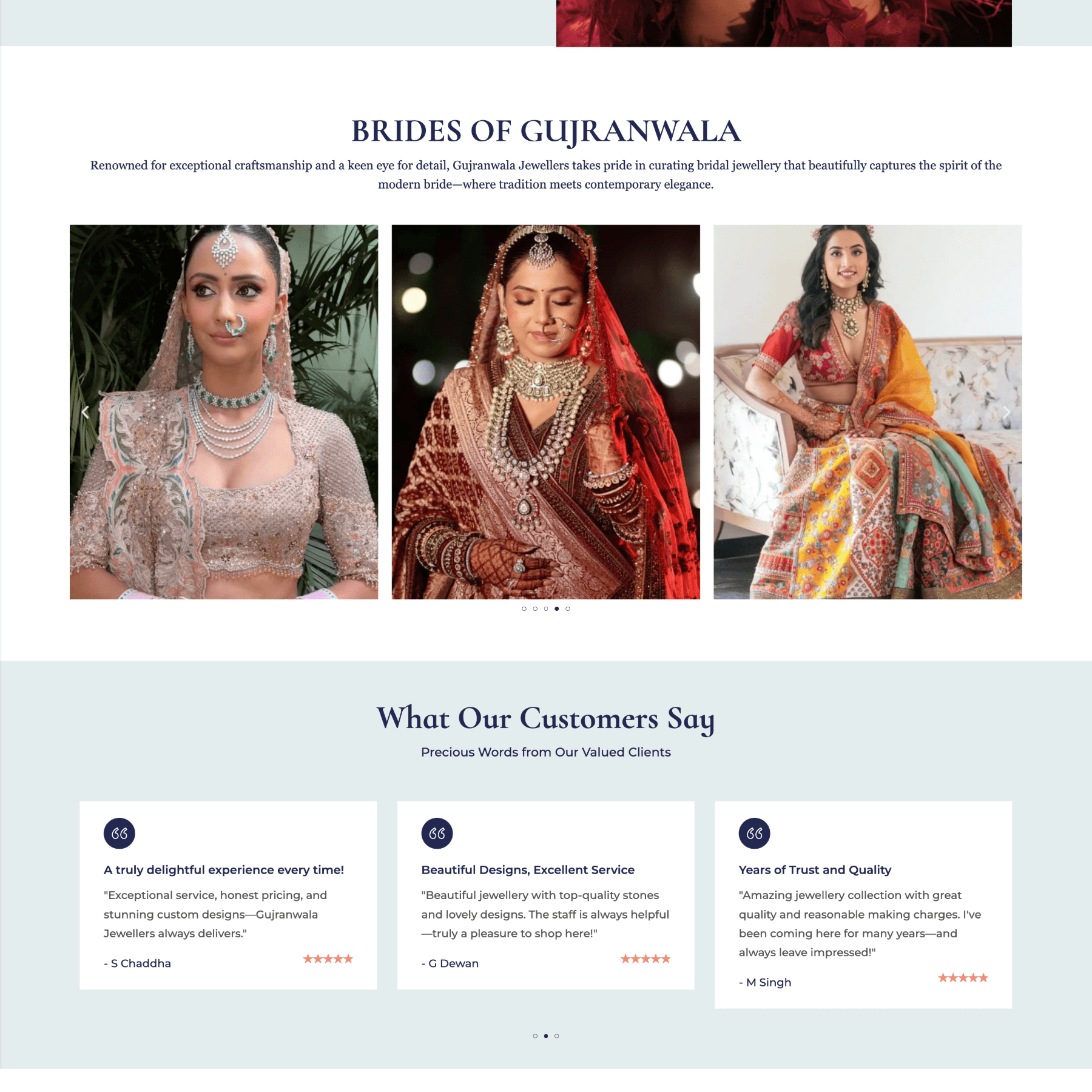 Gujranwala Jewellers — E-Commerce Website for a 75-Year-Old Jewellery Heritage Brand 2