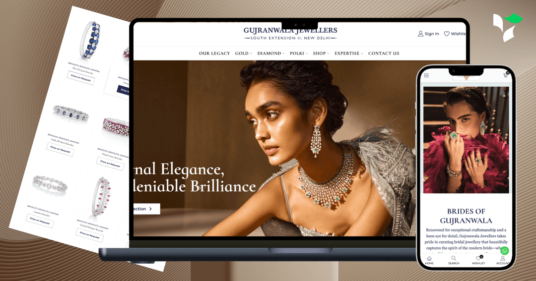 Gujranwala Jewellers — E-Commerce Website for a 75-Year-Old Jewellery Heritage Brand