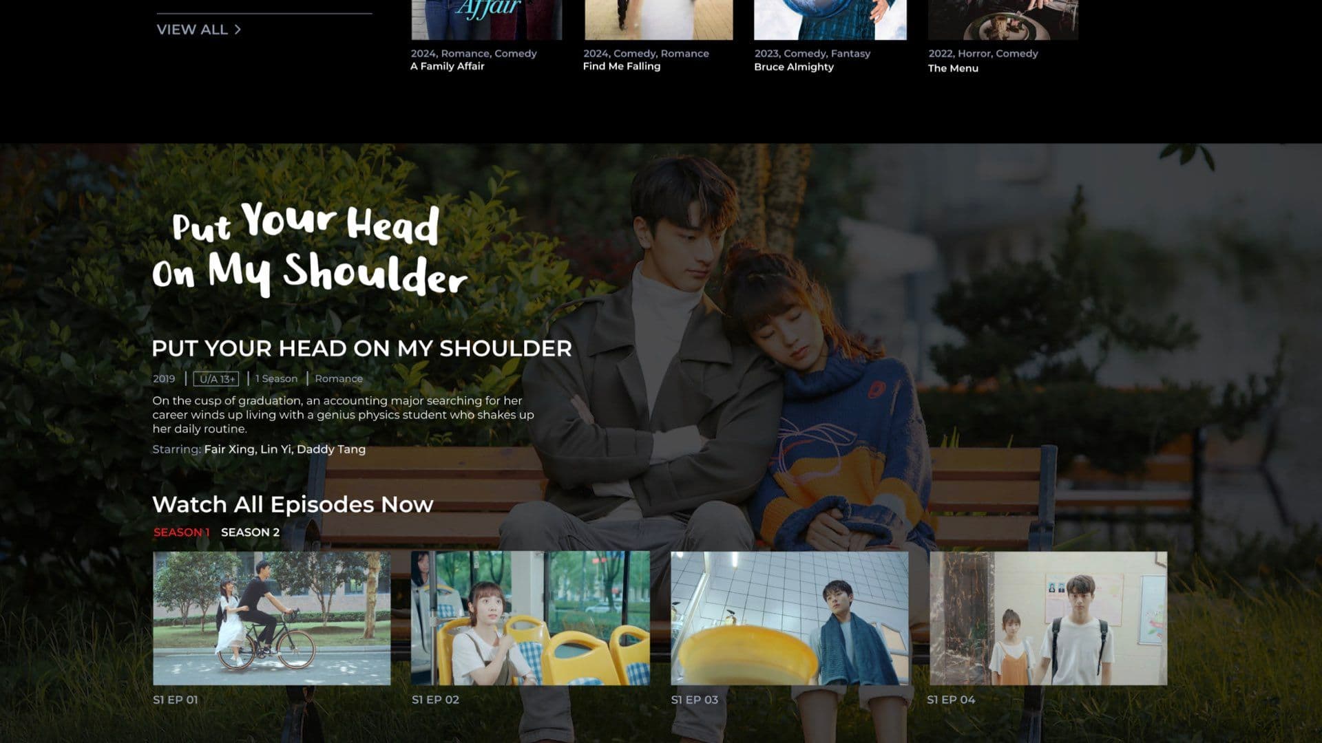 Classic Stream: OTT Platform with Subscriptions & Smart Filters — Screenshot 2