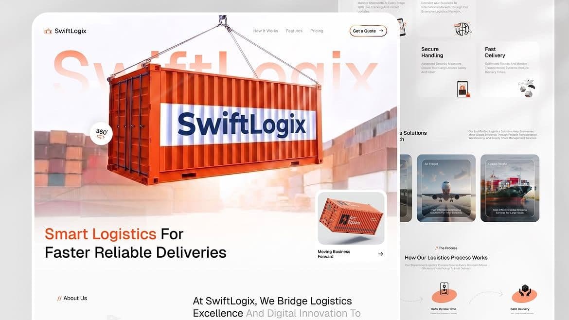 SwiftLogix – Logistics & Shipping Platform