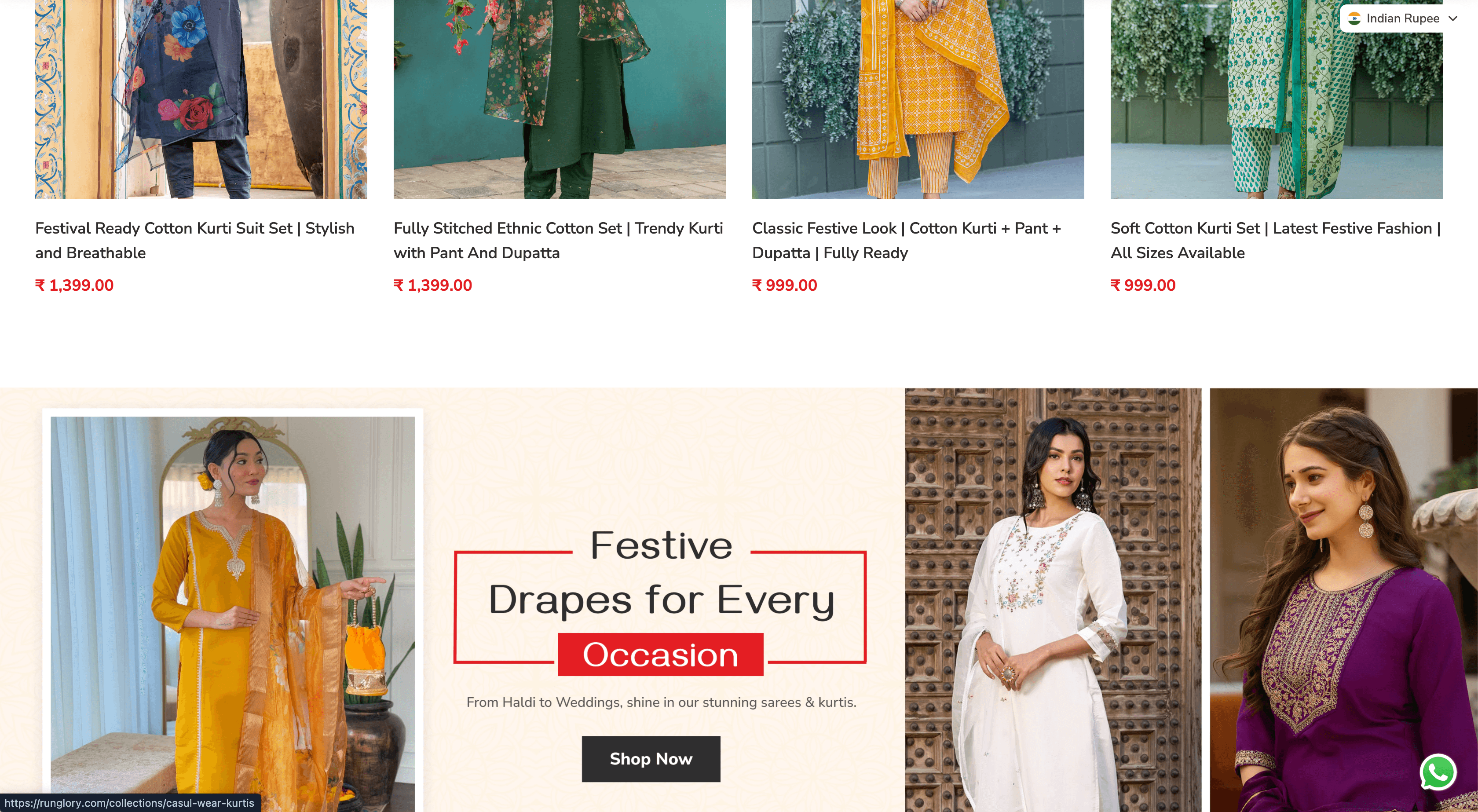 Runglory: Online Fashion Store & E-Commerce Website — Screenshot 3