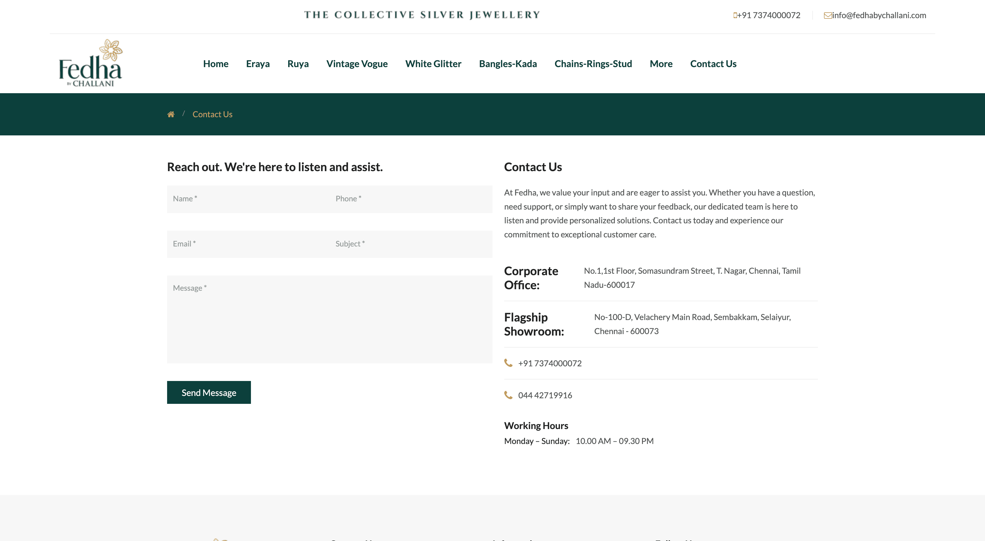 FedhaByChallani - Premium Jewellery Website & PWA — Screenshot 4