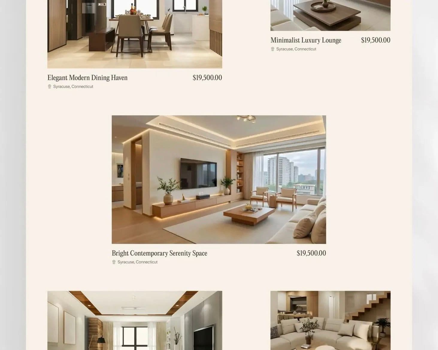 Eloria – Luxury Interior Design Website — Screenshot 5