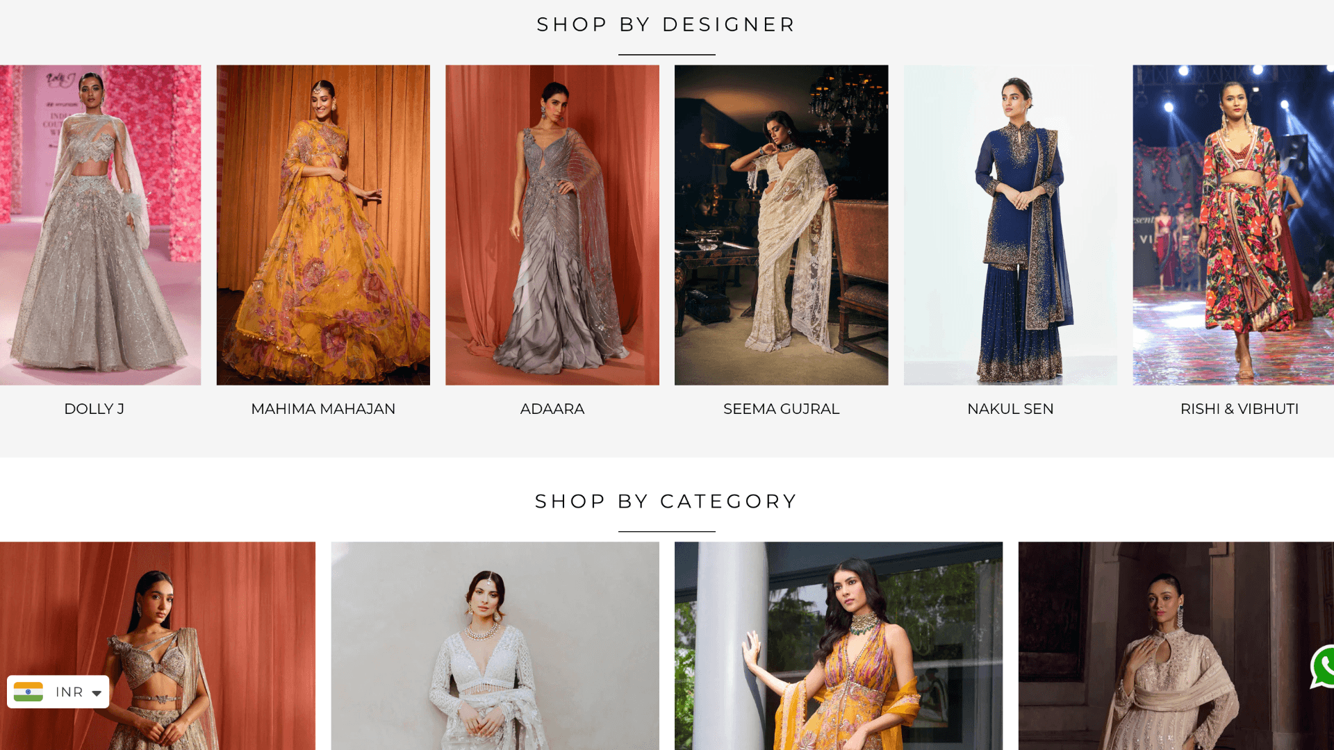 Rose Creations: Premium Couture & Bridal Fashion E-Commerce Store 5