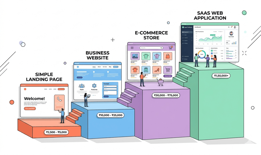 How Much Does a Website Cost in India in 2026?